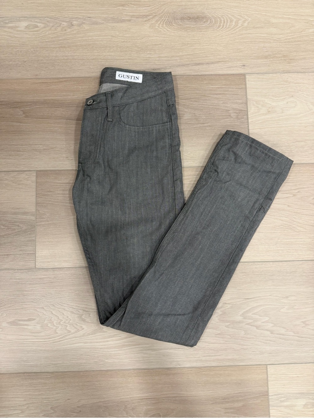 Gustin Gray Slim Jeans - Charcoal
